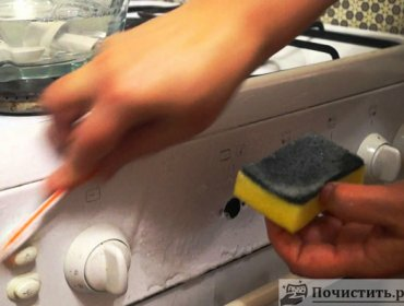 Как очистить ручки у плиты
